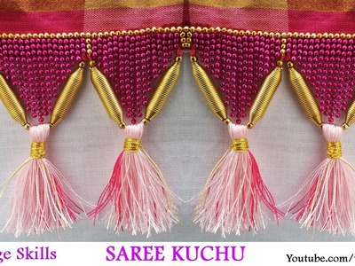 How to make saree kuchu ,tassels easily at home, saree kuchu jewellery model,saree kuchu design # 31