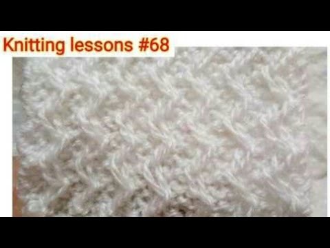 How to make || Zig-Zag || Fixed Loop Stitch || Knitting Pattern || Beautiful || Easy to make