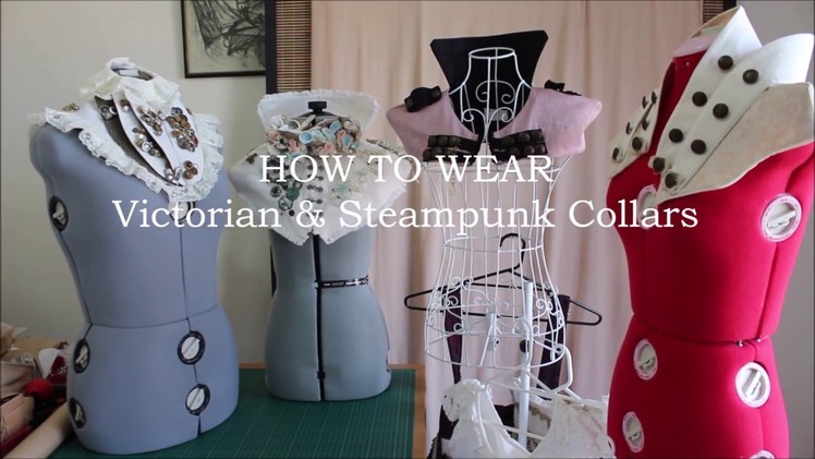 How to Wear Steampunk & Victorian Collars | Ventriloquist Court®