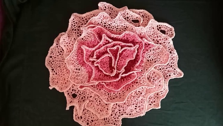 Irish Crochet Rose