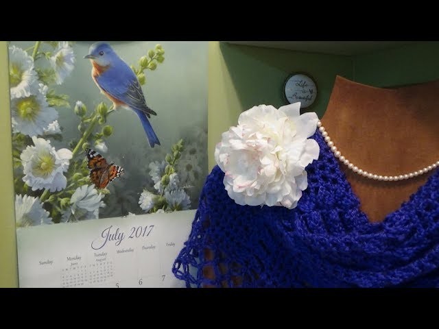 J's Crochet - Picnic in The Park Summer Shawl. EP. #70.
