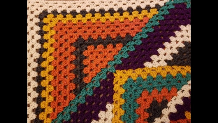 Kaleidoscope Granny Square Blanket Crochet Along (pt. 4.3)