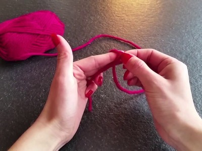 Knitting for beginners - How to make a slip knot