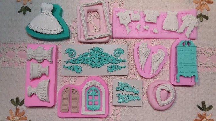 Part 1: How To Use Ready Made.Handmade Molds & Clay.2017
