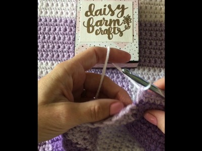 Purple Gingham Crochet