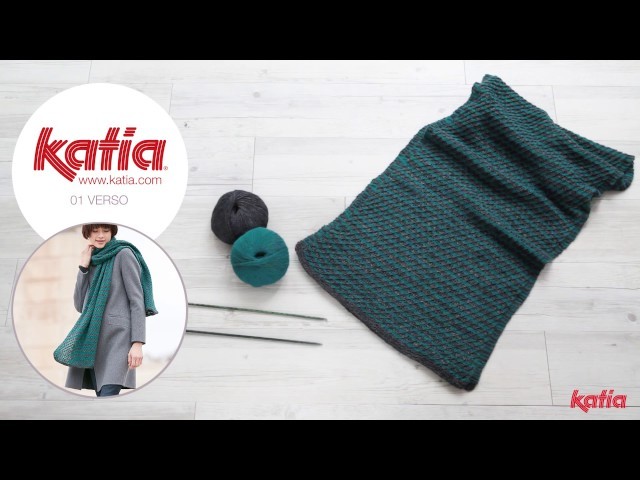 Scarf Project: How to Knit the Bicolor Stitch