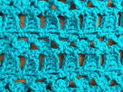 Sideways Links Crochet Stitch - Right Handed Crochet Tutorial