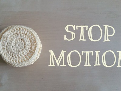 ☺ Stop Motion [with Crochet Cotton Pads]