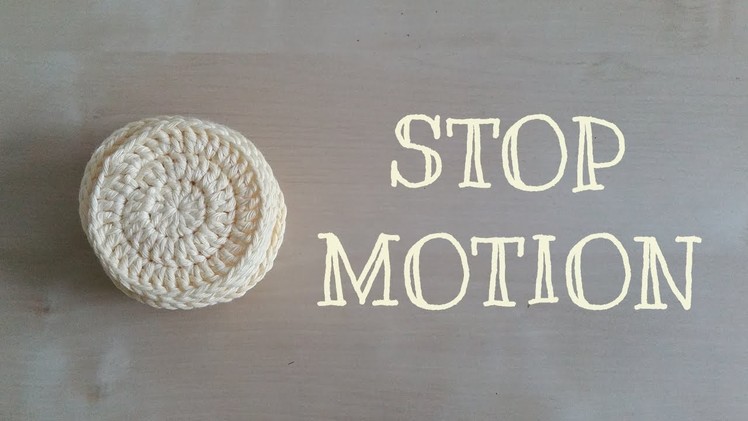 ☺ Stop Motion [with Crochet Cotton Pads]