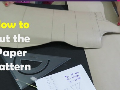 TAILORING - DEMO Video 2 - How to Cut the Paper Pattern