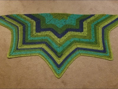 The Starburst Shawl Crochet Tutorial!