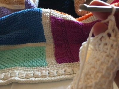 Tunisian Crochet: Afghan Sampler Edging