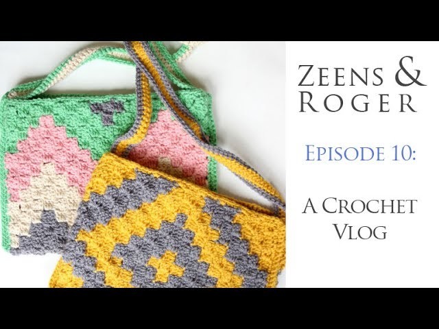 Zeens and Roger Crochet Podcast 10. It's a biggy and there's a Giveaway!!