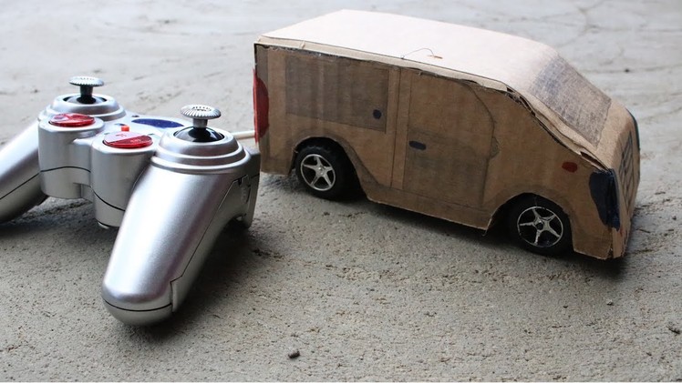 Amazing DIY RC Car from Cardboard at home