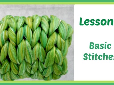 Arm Knitting Lesson 2 - Basic Stitches and Tips