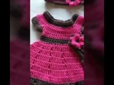 Baby frock | easy knitting in hindi || woolen sweater designs for kids or baby in hindi