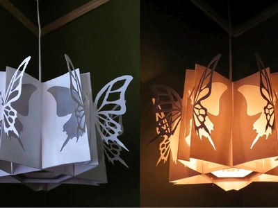 Butterfly lamp - learn how to make a butterfly lantern - EzyCraft