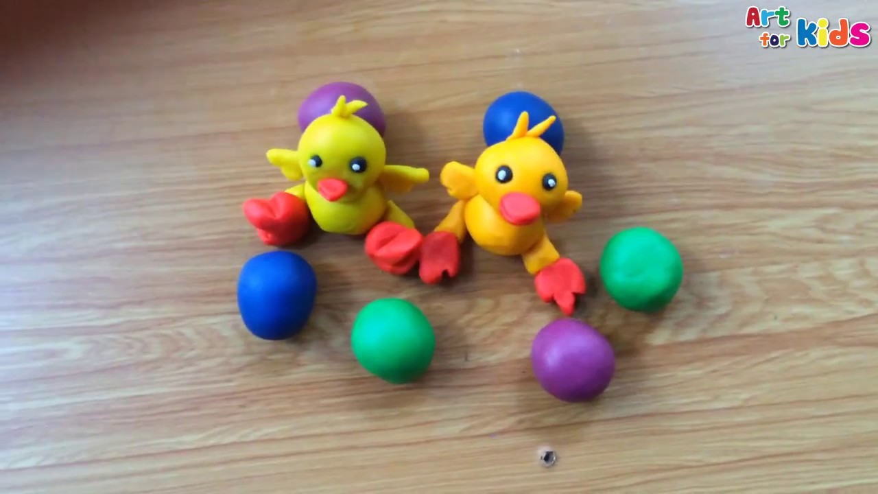 clay-art-for-kids-how-to-make-duck-with-clay-art-for-kids