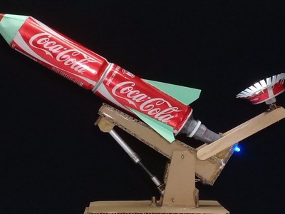 Coca cola Rocket Launcher - How to Make Powerful Weapon Remote Control Rocket Launcher at home