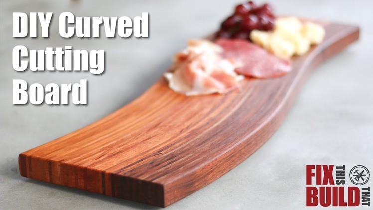 DIY Curved Cutting Board | Bent Wood Lamination How to