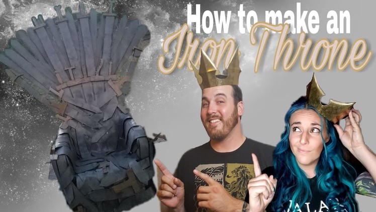 DIY-How to Make an Iron Throne *for cheap* | Game of Thrones Week | Books and Looks