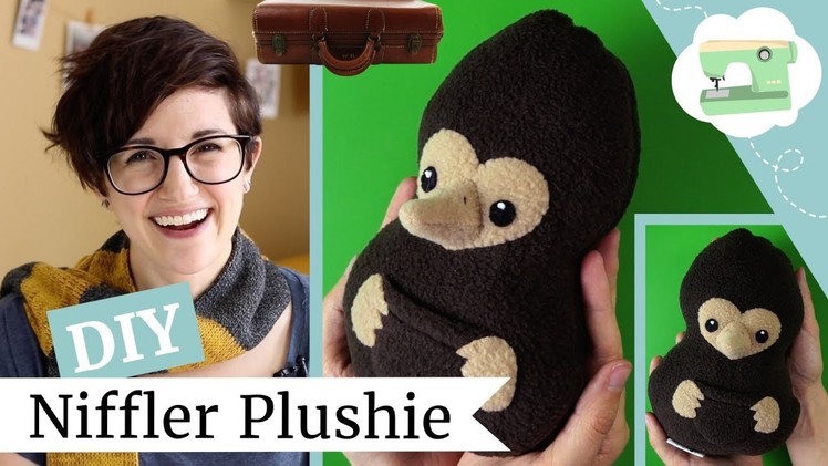 DIY Niffler Plushie - Fantastic Beasts and How to Make Them | @laurenfairwx