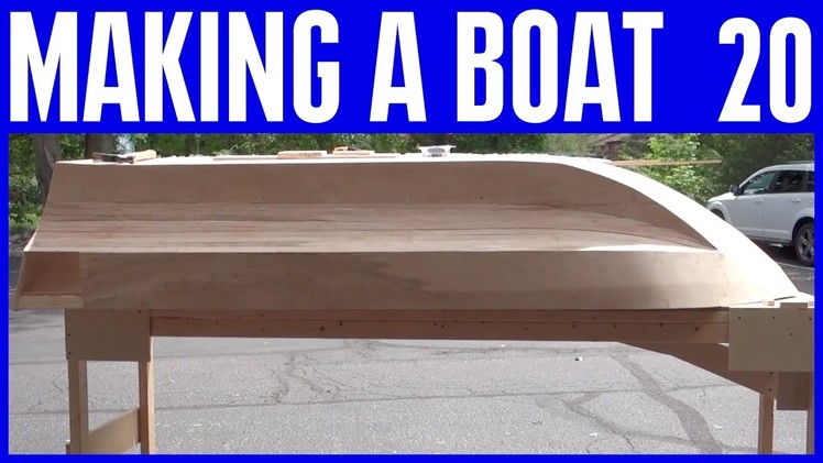 How to Build a Wooden Boat 20 - Marine Epoxy Delivery for Waterproofing the Hull