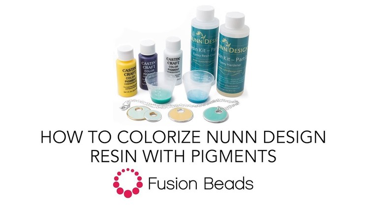 How to Colorize Nunn Design Resin with Pigments with Becky Nunn for Fusion Beads