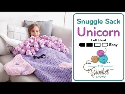 How to Crochet A ????  Unicorn: Snuggle Sack
