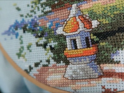 How to cross stitch with a kit (how to get started)