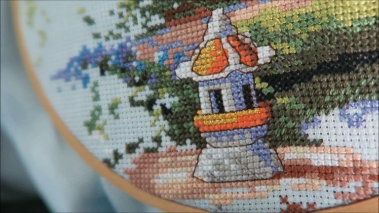 How to cross stitch with a kit (how to get started)
