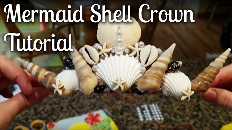 How To: Easy & Affordable Mermaid Shell Crown | Teach "Mer!" Tutorials with Mermaid Echo