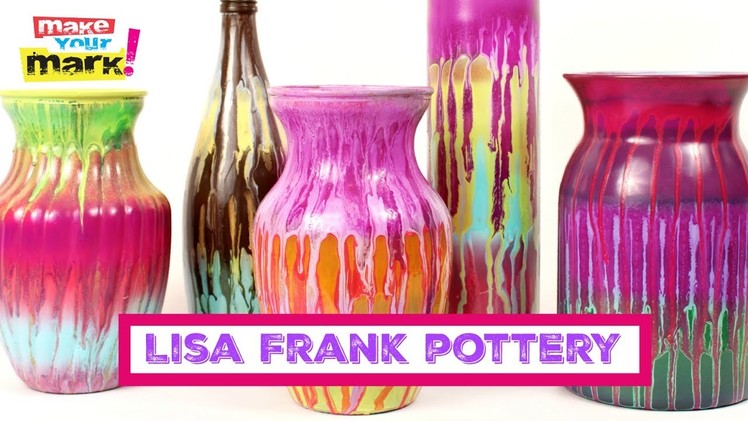 How to: Lisa Frank Pottery