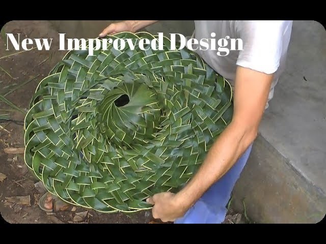 How to make a Coconut Palm Sombrero! Part 1 of 2!