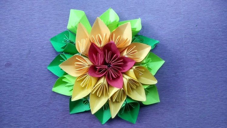 How To Make a DIY: Flower De Papel Estilo Kusudama  (DIY)