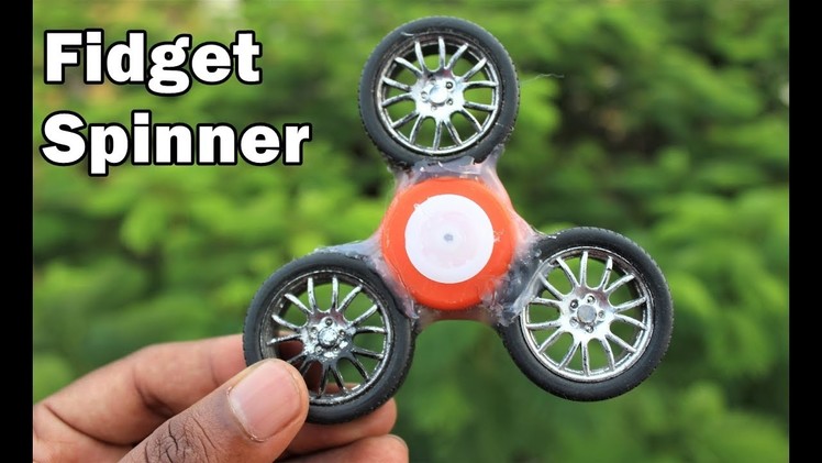 How to make a Fidget Spinner - without Bearing