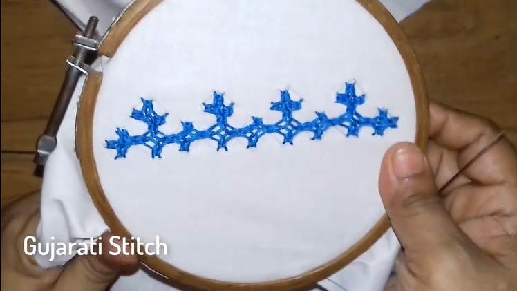 How to make a Gujarati Stitch