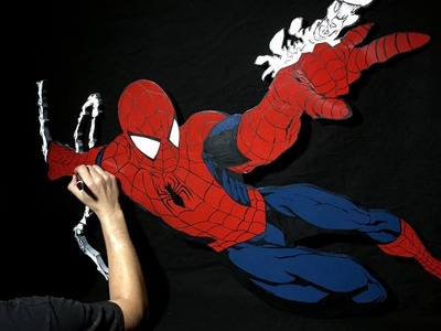 How to Make a Huge Spider-man MDF Cut Out