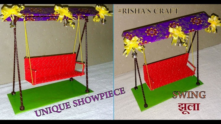 How to Make a Jhula or Swing.Best DIY for Unique Showpiece
