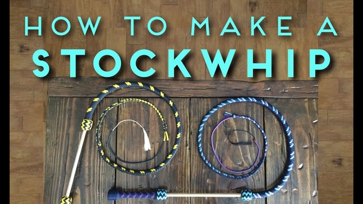 How To Make A Nylon Paracord Stockwhip