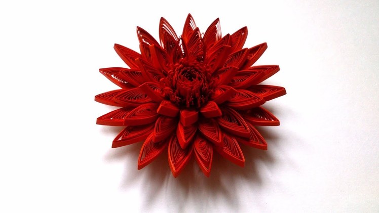 How To Make A Paper  Quilling Flower - Creative Paper