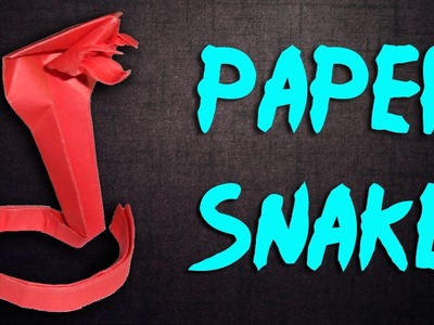 How to Make a Paper Snake - Origami Snake.