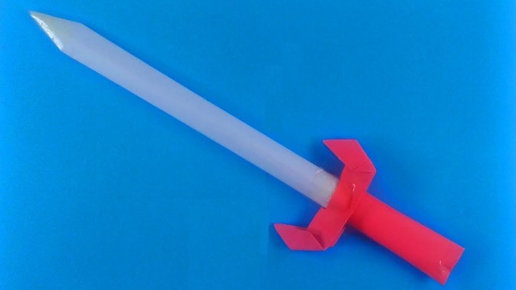 How to make a Paper Sword - Easy Ninja Sword Tutorial