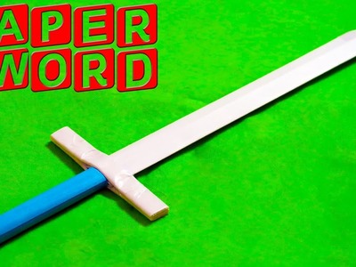 How to make a Paper Sword (easy paper sword)