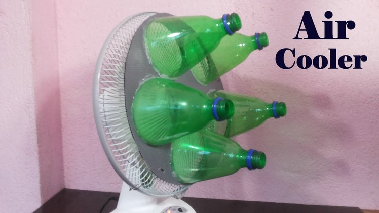How to Make Air Cooler using Plastic Bottle - ECO Cooler