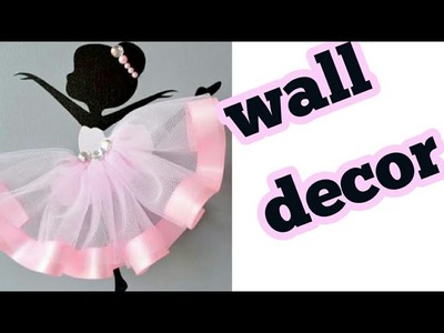 How to make ballerina  wall decor