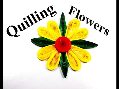 How To Make Beautiful Flower Using Paper Art Quilling-paper tales quilling-EASY Quilling Tutorials