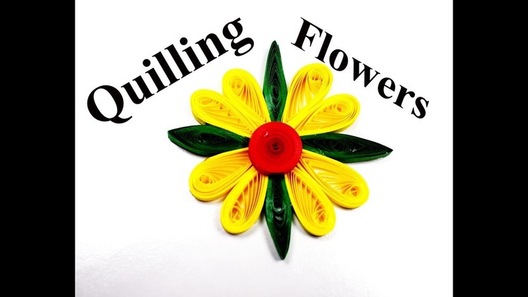 How To Make Beautiful Flower Using Paper Art Quilling-paper tales quilling-EASY Quilling Tutorials