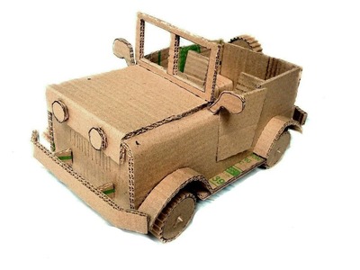 How to Make Car from Cardboard