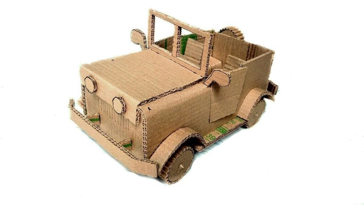 How to Make Car from Cardboard